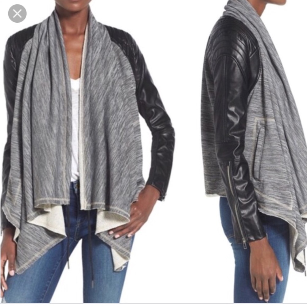 BLANKNYC Black leather jacket